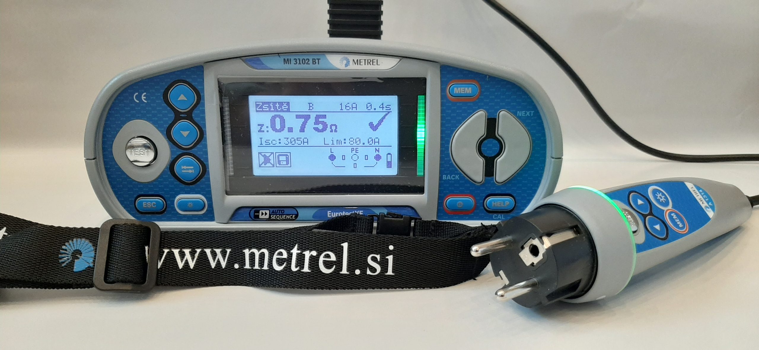 Združený revízny merací prístroj, METREL